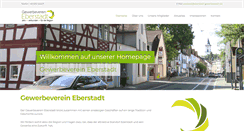 Desktop Screenshot of ogv-eberstadt.de