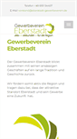 Mobile Screenshot of ogv-eberstadt.de