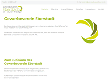 Tablet Screenshot of ogv-eberstadt.de